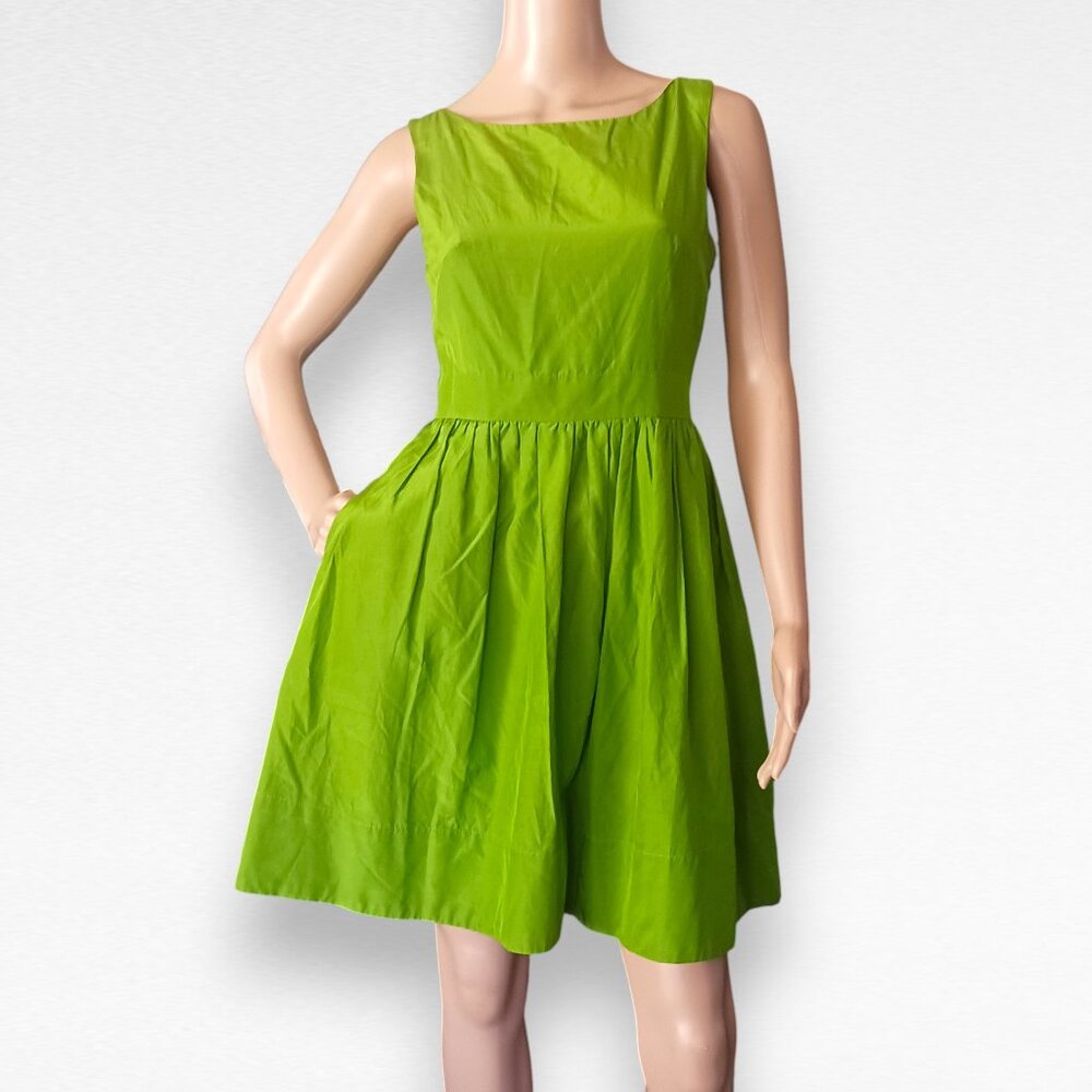 Green Party Dress